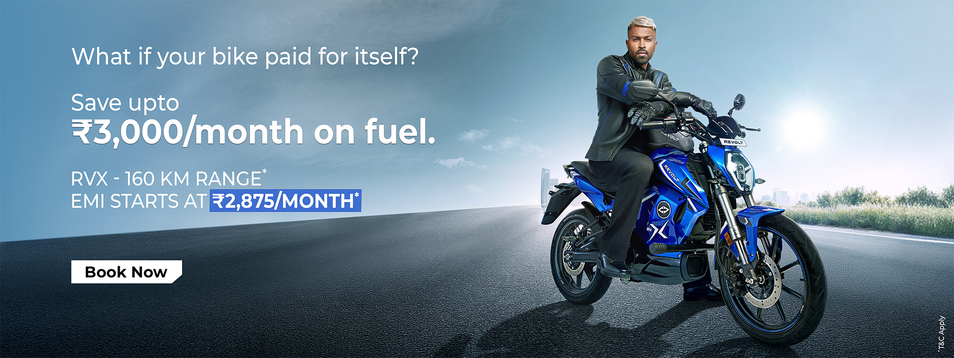 Revolt electric bike offer banner